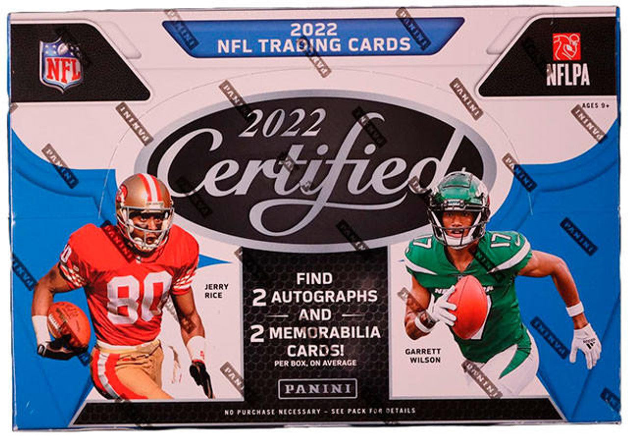 2022 Panini Certified Football Hobby Box