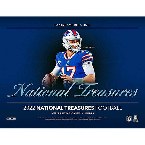 2022 National Treasures Football Hobby Box
