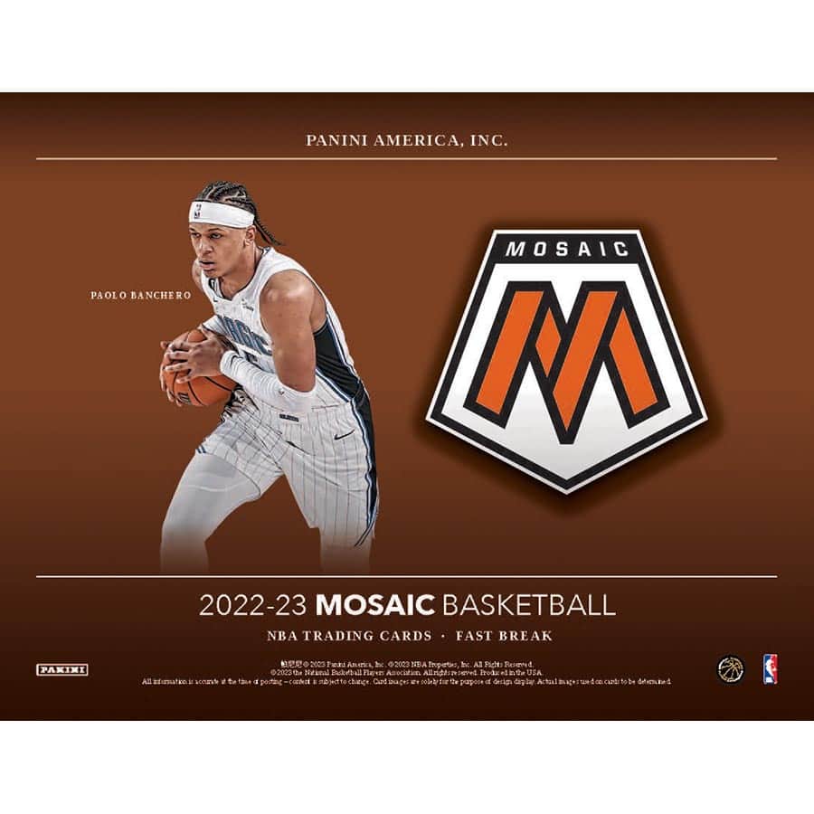 22-23 Panini Mosaic Fast Break Basketball Hobby Box – Blogs Hobby Shop