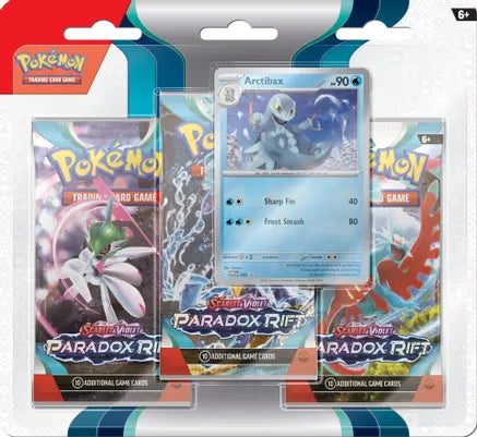 Pokémon Scarlet & Violet Paradox Rift 3 Pack Blister (styles vary)