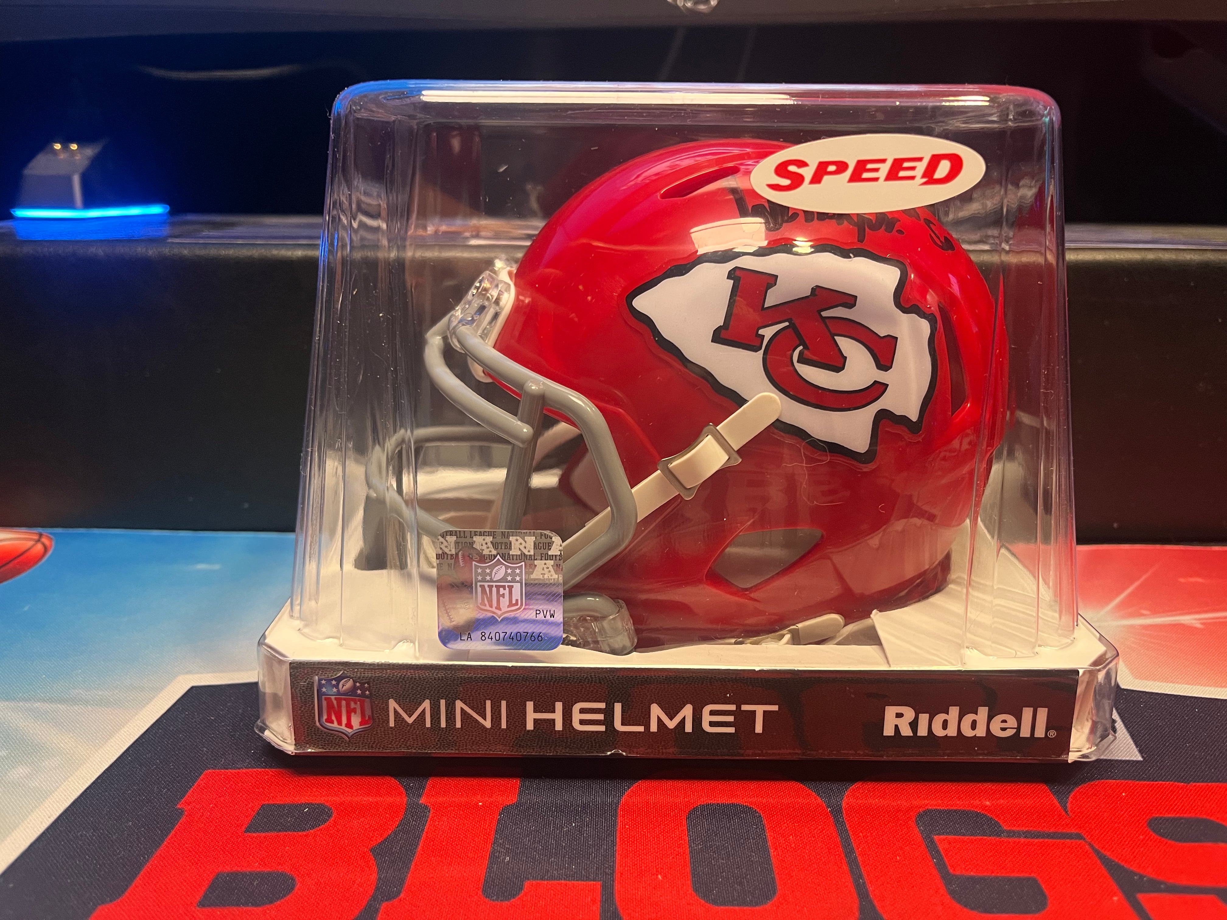 Willie Gay JR Autographed Kansas City Chiefs Speed Mini Football