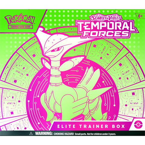 Pokemon TCG: Scarlet & Violet: Temporal Forces Elite Trainer Box