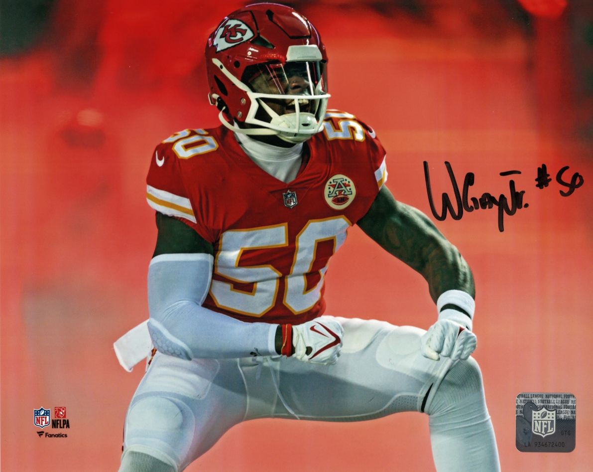 Willie Gay Jr - Kansas City Chiefs Linebacker - Signed Jersey (JSA