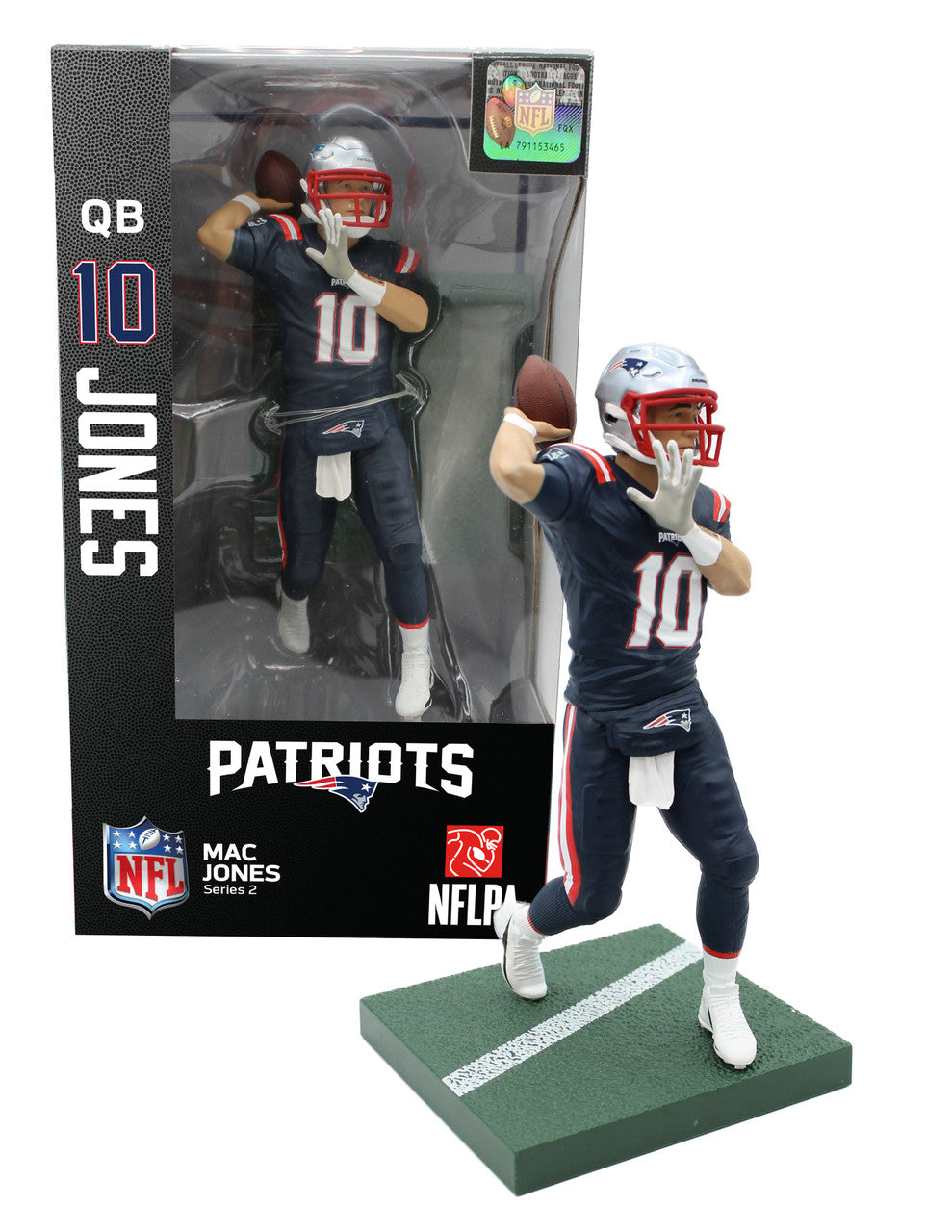 Tom Brady (Red Jersey) - All-Star Vinyl - NFL - Upper Deck Action Figure