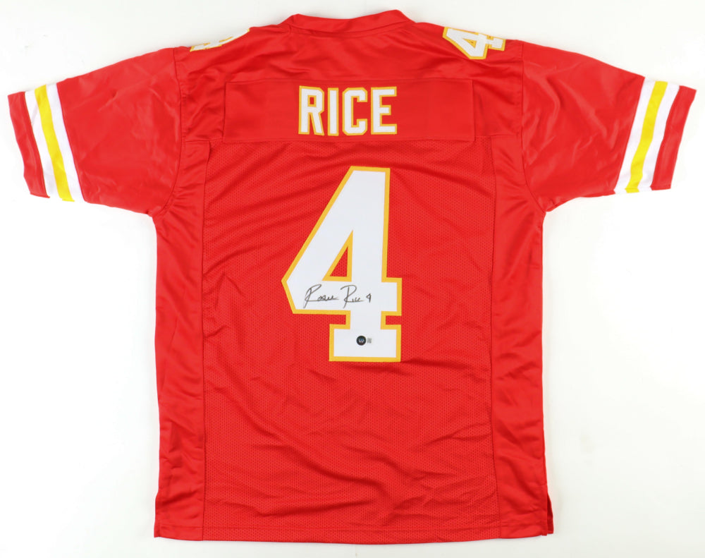 Rice's Official San Francisco 49ers Signed Jersey - CharityStars