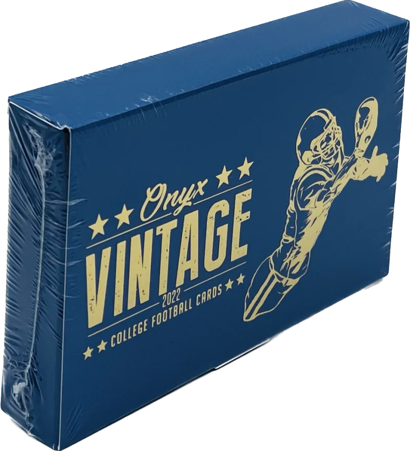 2022 Onyx Vintage Collection College Football Hobby Box Blogs Hobby Shop