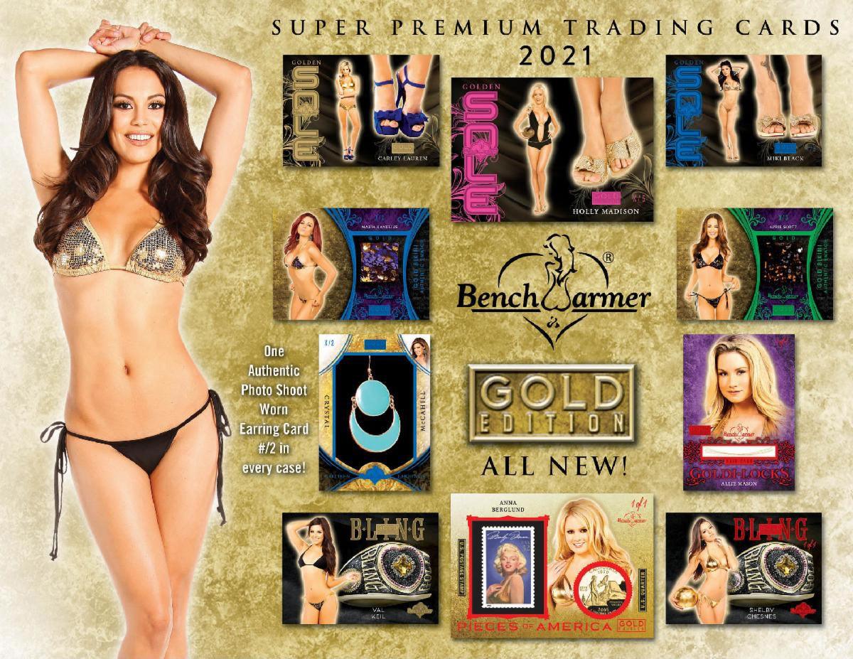 2021 Benchwarmer Gold Edition Premium Trading Cards – Blogs Hobby Shop