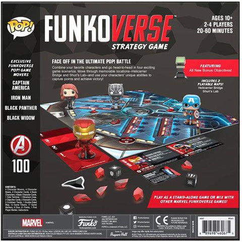 Funkoverse Strategy Game: Marvel 100 4-Pack - Blogs Hobby Shop