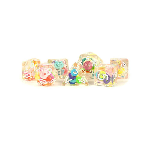 7 COUNT 16MM RESIN DICE POLY SET: CRITICAL LOOPS - Blogs Hobby Shop
