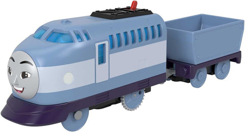 Thomas & Friends Motorized Toy Train Kenji Battery-Powered Engine with Tender for Pretend Play Preschool Kids Ages 3+ Years