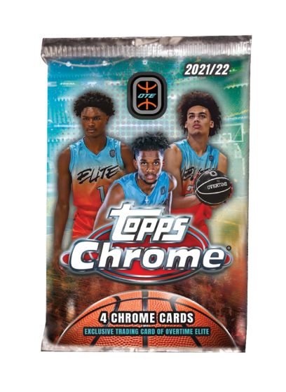 2021-22 Topps Overtime Elite Chrome Basketball - Hobby Box