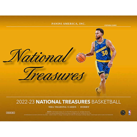 22-23 Panini National Treasures Basketball Hobby Box