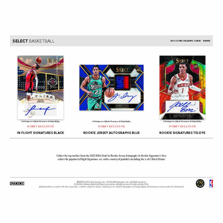 22-23 Panini Select Basketball Hobby Box – Blogs Hobby Shop