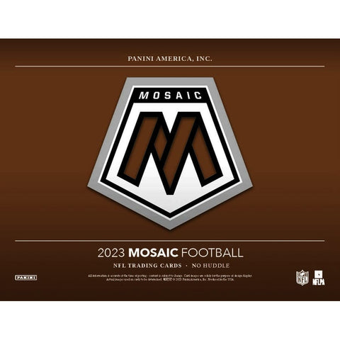 2023 Panini Mosaic No Huddle Football Hobby Box