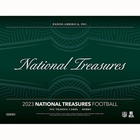 2023 National Treasures Football Hobby Box