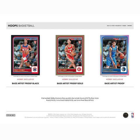 23-24 Panini Hoops Basketball Hobby Box