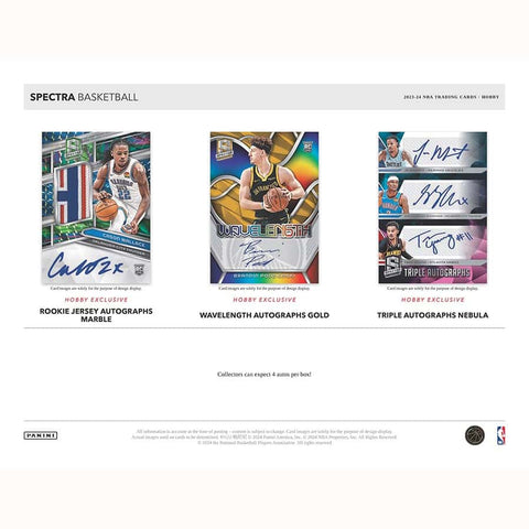 23-24 Panini Spectra Basketball Hobby Box