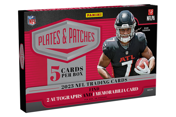 NFL 未開封BOX 2023 Panini Plates & Patches Football Box-