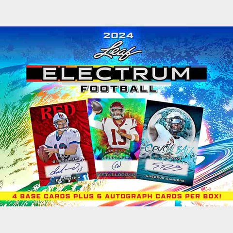 2024 Leaf Electrum Football Hobby Box