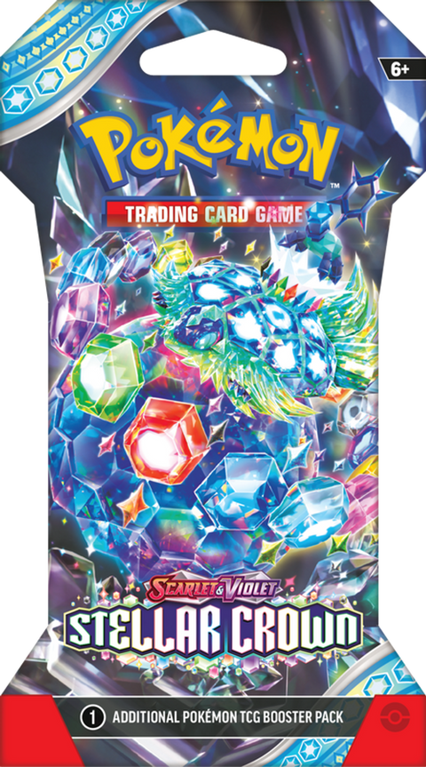 Pokemon TCG: Scarlet & Violet: Stellar Crown Sleeved Booster (At Random)