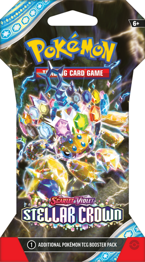 Pokemon TCG: Scarlet & Violet: Stellar Crown Sleeved Booster (At Random)