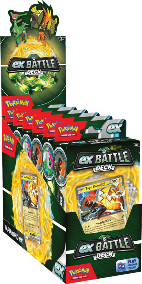 Pokémon TCG: Tapu Koko ex Battle Deck or Iron Leaves ex Battle Deck