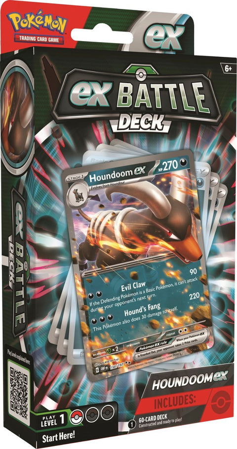 Pokémon TCG: Melmetal ex or Houndoom ex Battle Deck