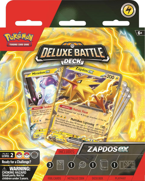 Pokémon - Trading Card Game: Ninetales ex or Zapdos ex Deluxe Battle Deck - At Random