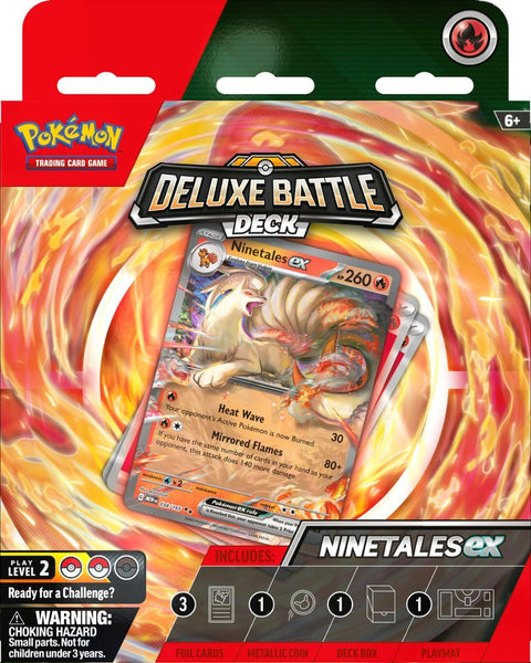 Pokémon - Trading Card Game: Ninetales ex or Zapdos ex Deluxe Battle Deck - At Random