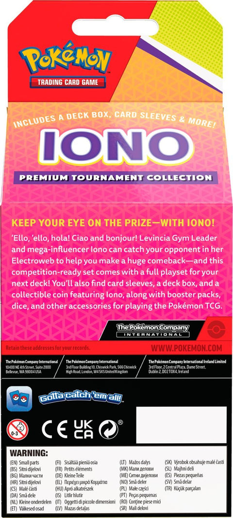 Pokémon TCG: Iono Premium Tournament Collection - Styles May Vary