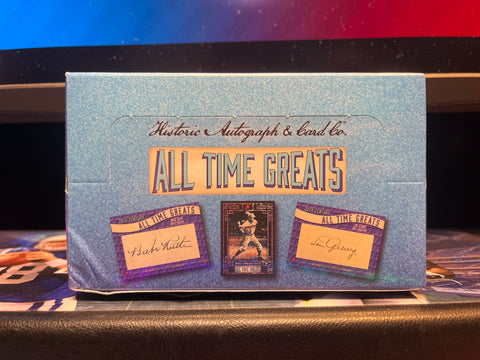 2024 Historic Autographs All Time Greats Baseball Hobby Box