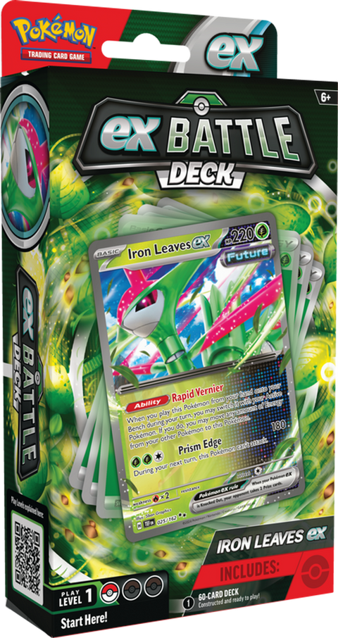 Pokémon TCG: Tapu Koko ex Battle Deck or Iron Leaves ex Battle Deck