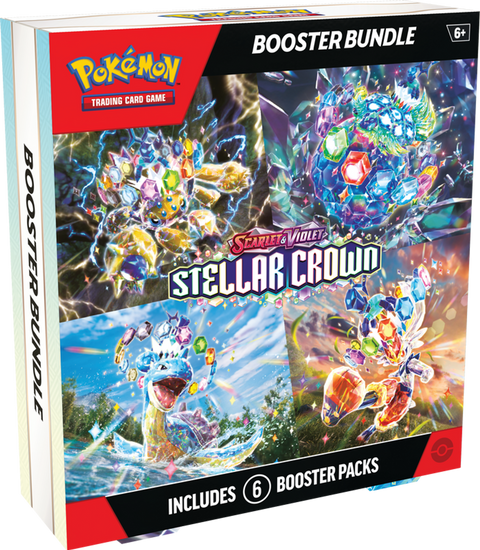 Pokemon TCG: Scarlet & Violet: Stellar Crown Booster Bundle