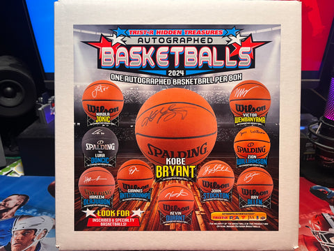 2024 Tristar Hidden Treasures Autographed Basketballs