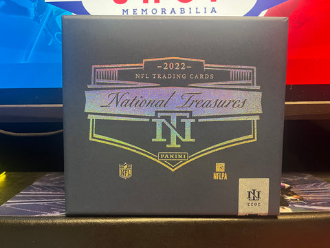 EMPTY- 2022 Panini National Treasures NFL Box