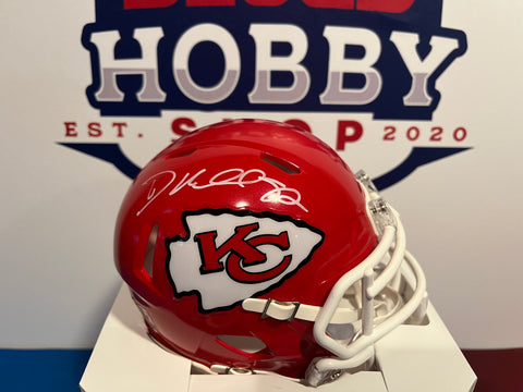 Dante Hall Autographed NFL Mini Speed Helmet