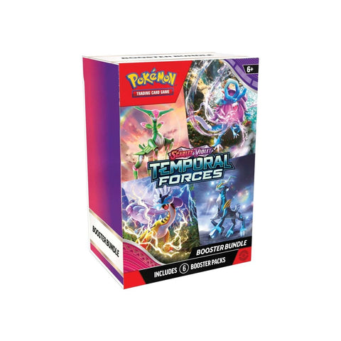 Pokémon TCG: Scarlet & Violet-Temporal Forces Booster Bundle