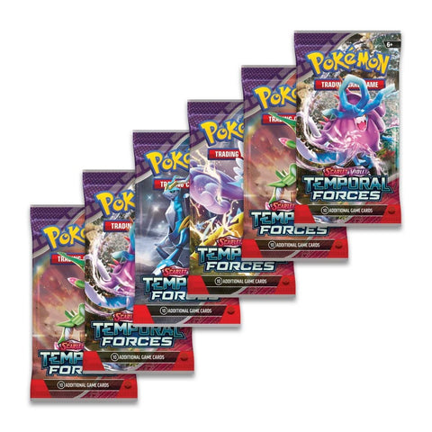 Pokémon TCG: Scarlet & Violet-Temporal Forces Booster Bundle