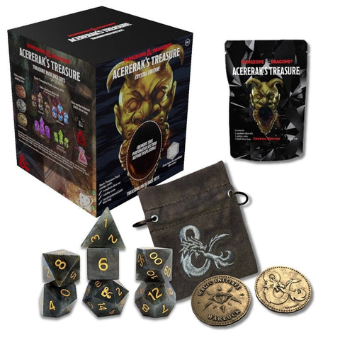 Dungeons & Dragons Acererak's Treasure Crystal Edition Dice Pack