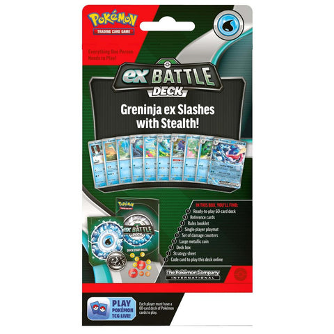 Pokemon Trading Card Game: Kangaskhan ex or Greninja ex Battle Deck - At Random