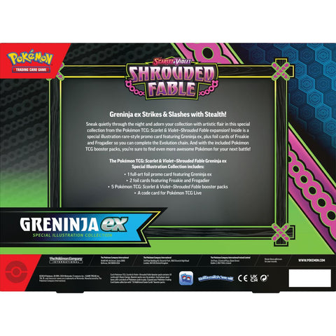 Pokemon TCG: Scarlet and Violet: Shrouded Fable: Kingdra EX and Grenin EX Special Illustration Collection (At Random)