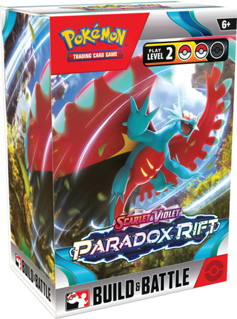 Pokémon TCG: Scarlet & Violet 4 Paradox Rift Build and Battle Display