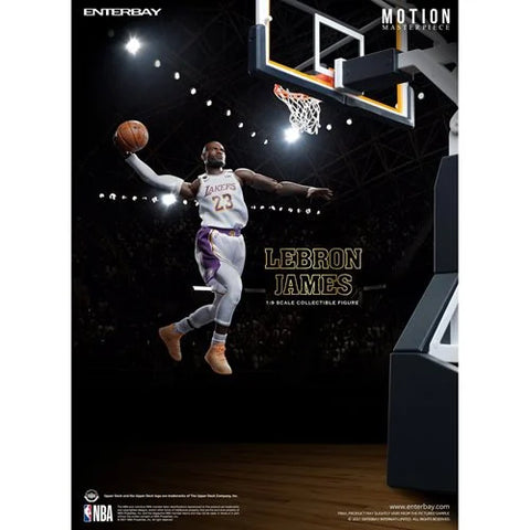NBA Los Angeles Lakers LeBron James 1:9 Scale Action Figure