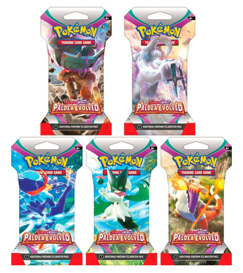 Pokémon TCG: Scarlet & Violet Sleeved Booster Pack (10 Cards)