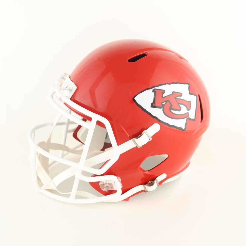 Clyde Edwards-Helaire Kansas City Chiefs Autographed Riddell Speed Replica  Helmet