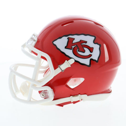 Rashee Rice Signed Chiefs Speed Mini Helmet (Beckett)