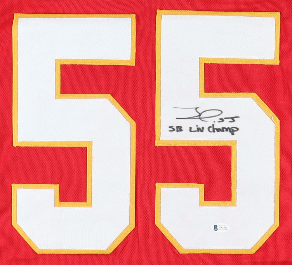 Frank Clark Signed Jersey Inscribed SB LIV Champ (Beckett) – Blogs Hobby  Shop