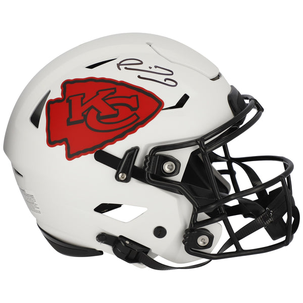 Kansas City Chiefs Riddell Lunar Alternate Revolution Speed Flex Authentic Football Helmet