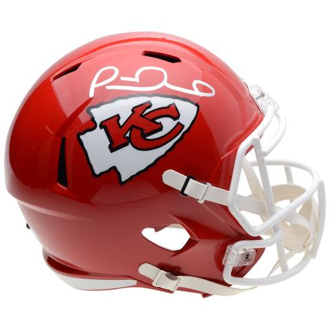 Patrick Mahomes Kansas City Chiefs Autographed Riddell Speed Replica Helmet