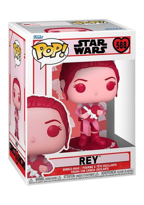 POP! Star Wars: Valentines - Rey Vinyl Figure